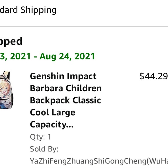 Genshin Impact Barbara backpack - Picture 3 of 3